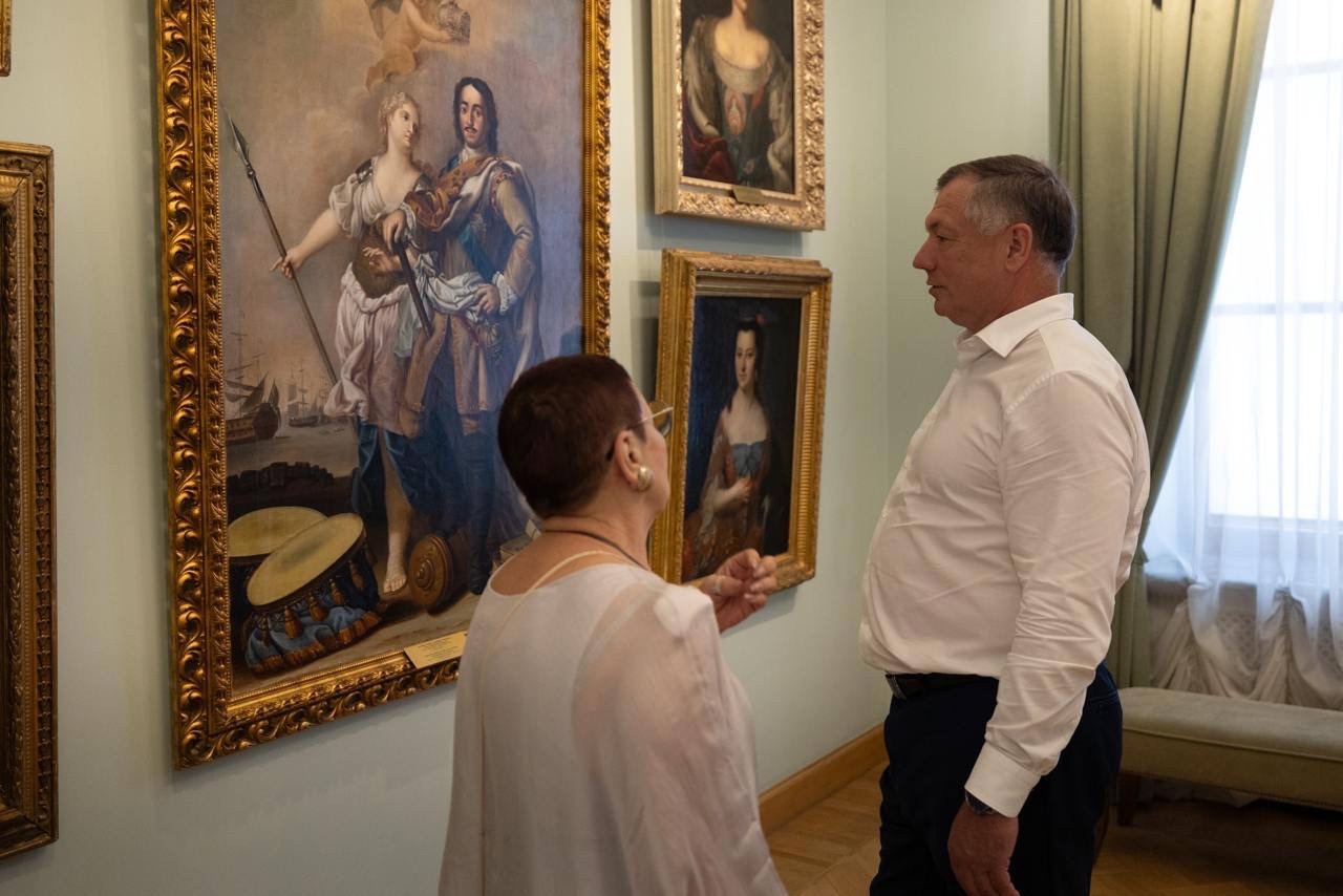 Марат Хуснуллин посетил главную достопримечательность Твери