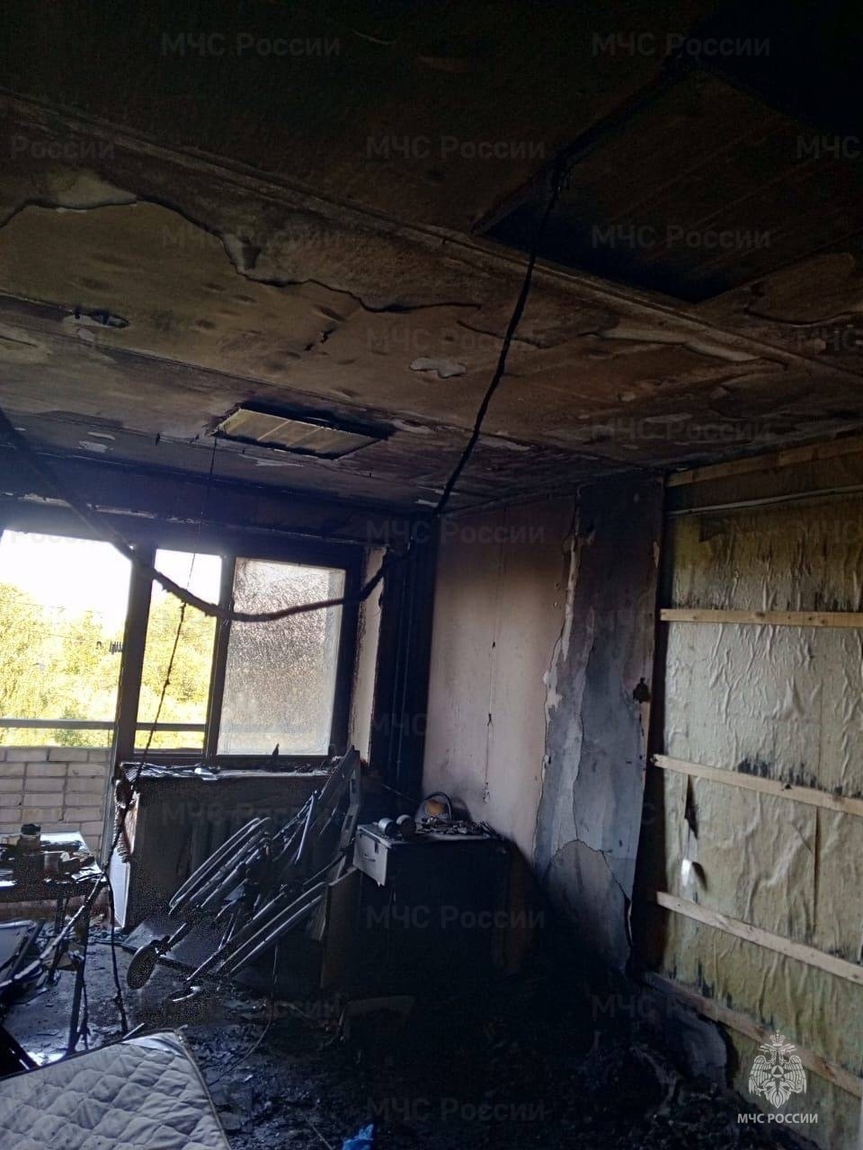 В Вышнем Волочке ночью загорелась комната в доме-интернате для престарелых