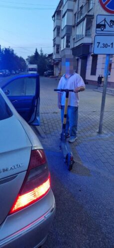 В Твери оштрафовали больше 20 самокатчиков