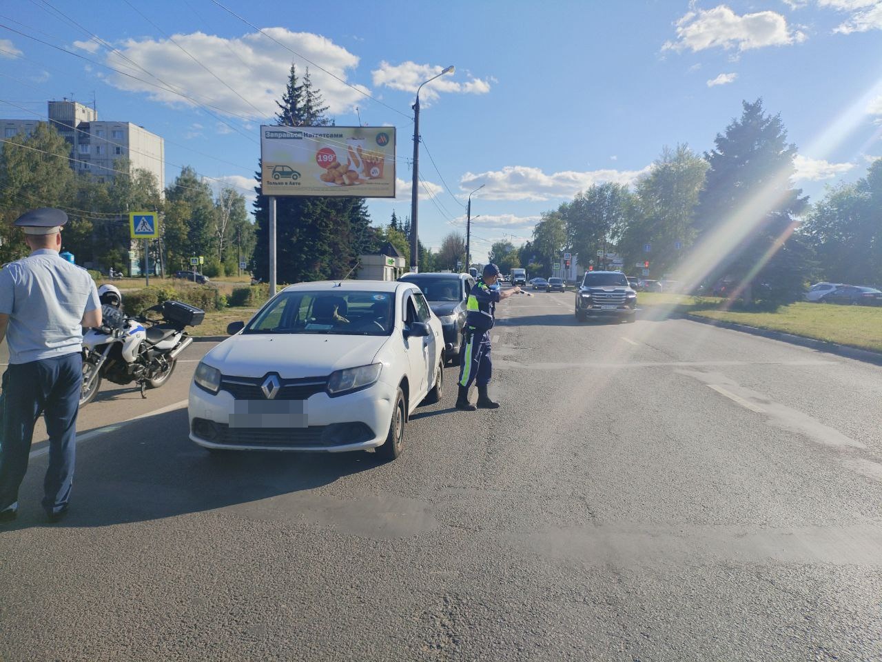 В Твери инспекторы наказали любителей гонять по встречке