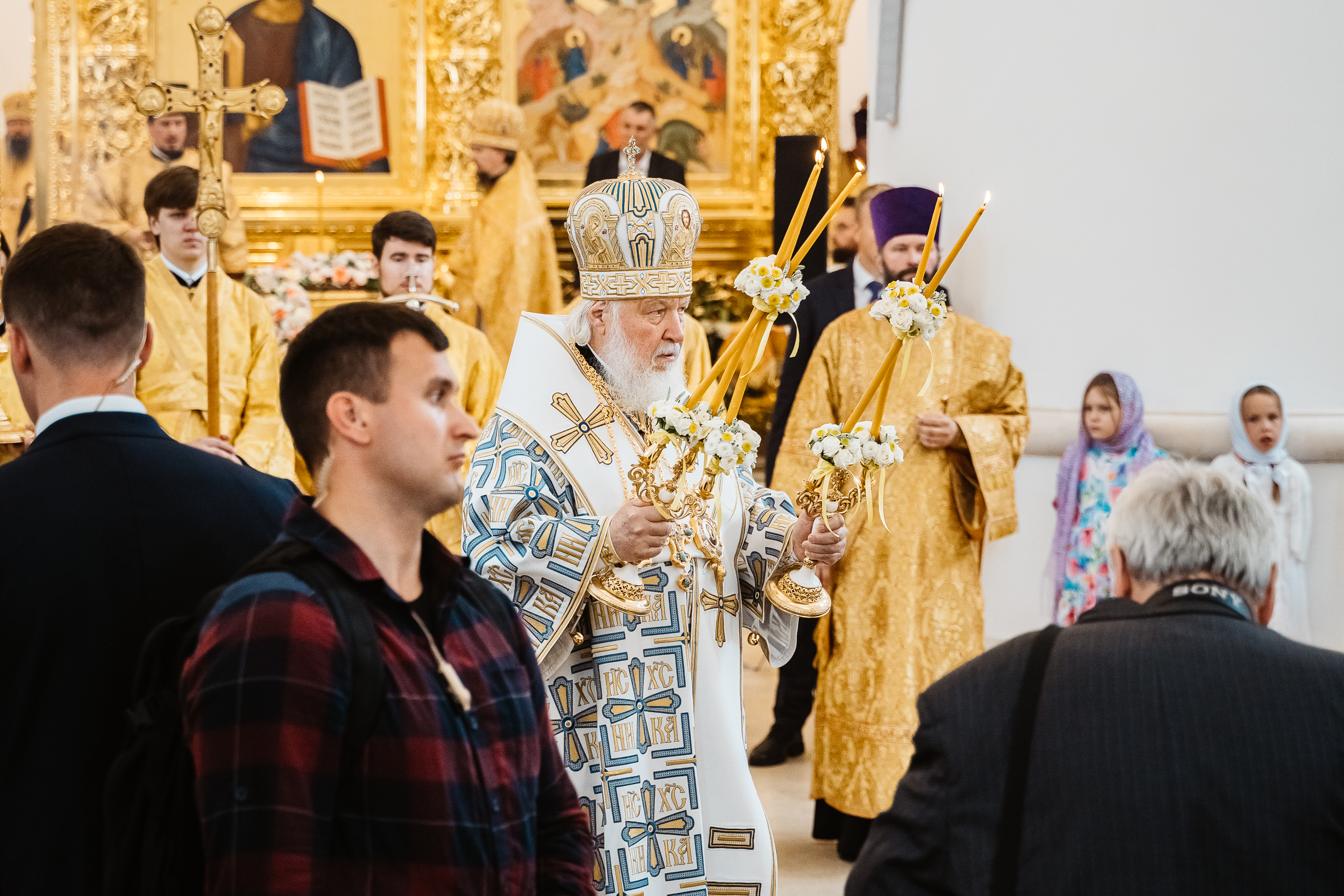 Патриарх Кирилл освятил Спасо-Преображенский собор в Твери