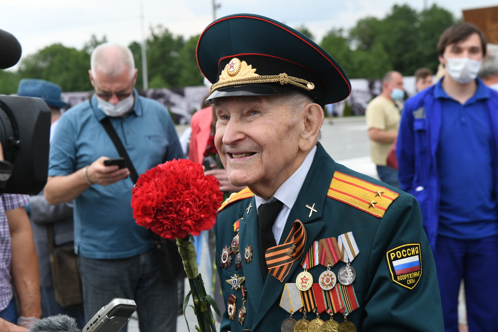 100 лет исполнилось участнику Великой Отечественной войны Ивану Кладкевичу
