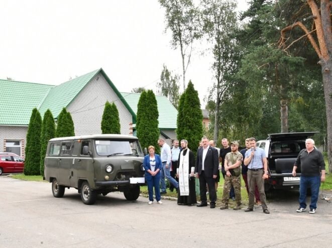 Из Андреаполя на СВО отправили «Буханку» Из Андреаполя на СВО отправили «Буханку»