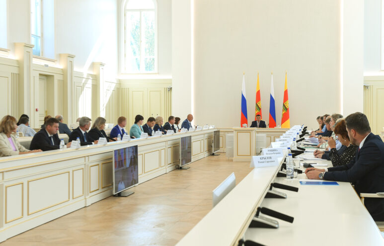 Игорь Руденя провел селекторное совещание о начале нового учебного года с главами муниципалитетов