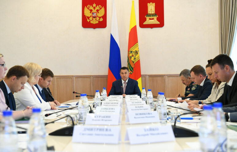 Игорь Руденя провёл заседание Бюджетной комиссии Тверской области
