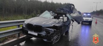 На М-11 в Тверской области в ДТП погиб водитель BMW На М-11 в Тверской области в ДТП погиб водитель BMW