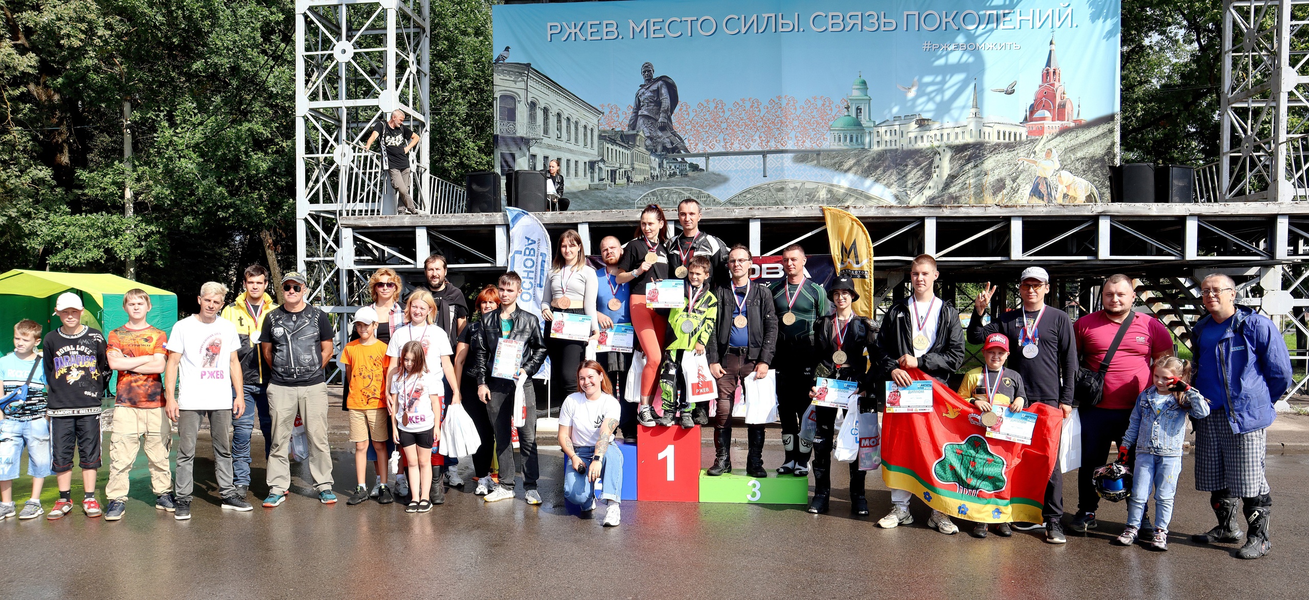 В Ржеве прошли соревнования по мотоджимхане