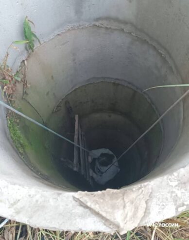 Жительница Тверской области оказалась на дне колодца во время сбора яблок