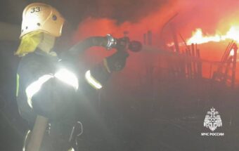 В Кашинском округе сгорел сарай В Кашинском округе сгорел сарай