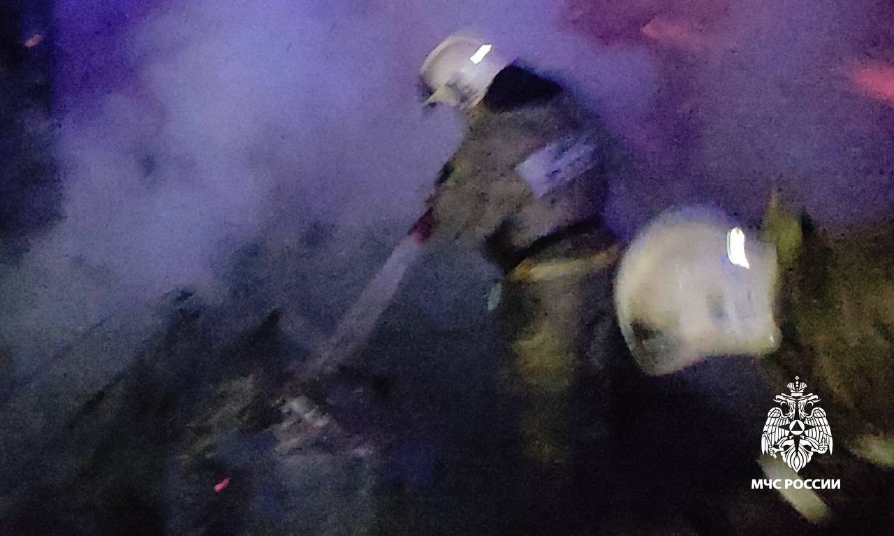 В Нелидовском округе при тушении пожара в жилом доме нашли тело человека