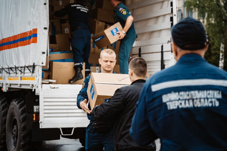 «Тверская область – Курску»: Верхневолжье направило Курской области 20 тонн гуманитарного груза «Тверская область – Курску»: Верхневолжье направило Курской области 20 тонн гуманитарного груза