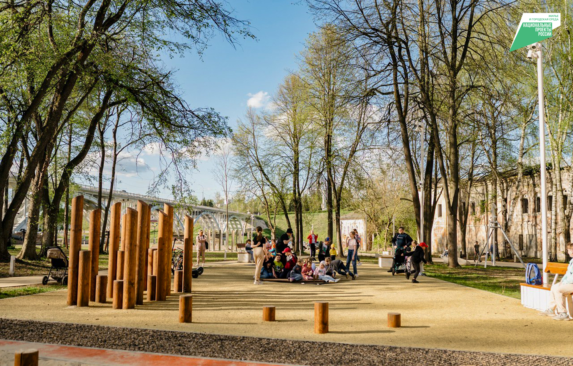 В Тверской области продолжается благоустройство городов