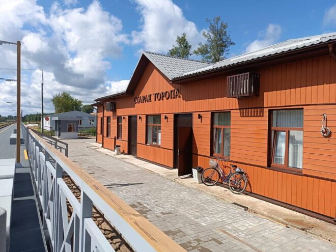 В Тверской области отремонтировали вокзал и историческую станцию В Тверской области отремонтировали вокзал и историческую станцию