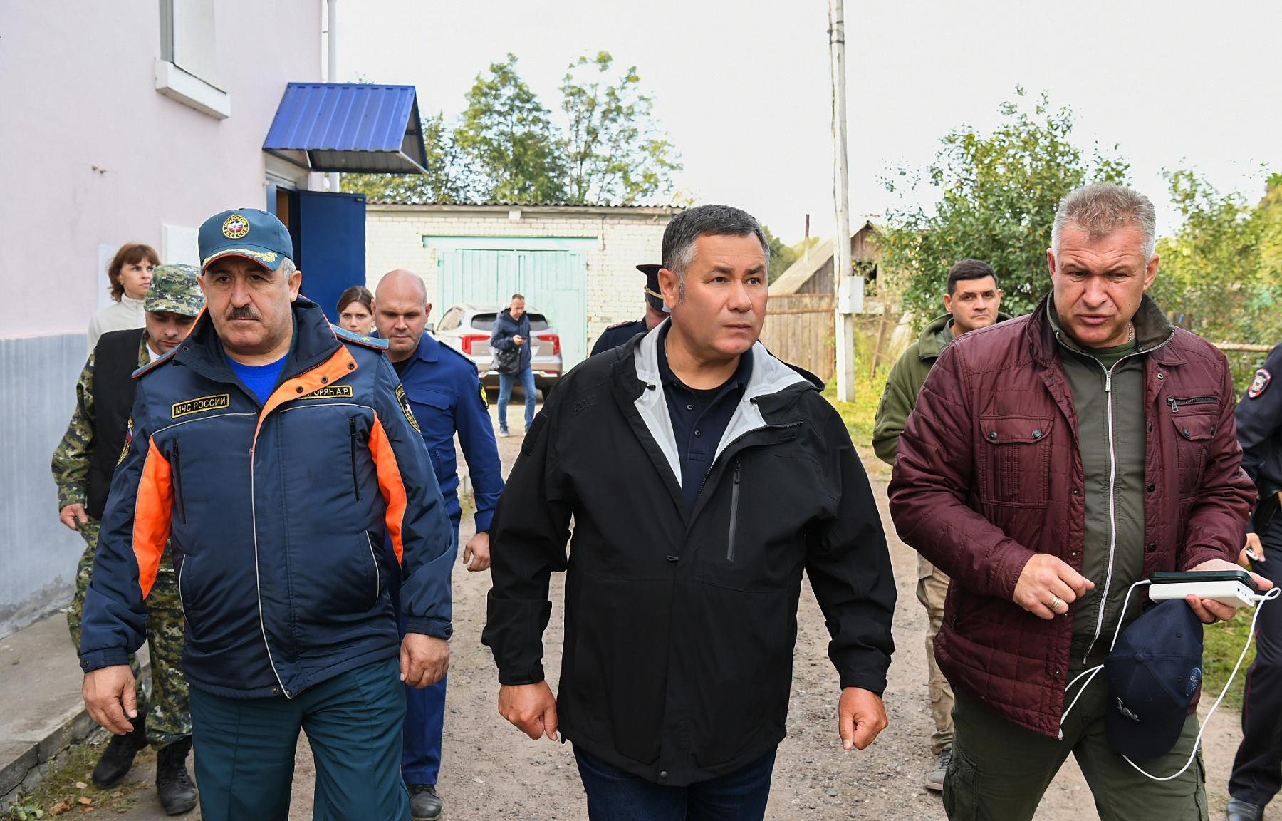 Губернатор Игорь Руденя провел в Торопце совещание оперативного штаба Губернатор Игорь Руденя провел в Торопце совещание оперативного штаба
