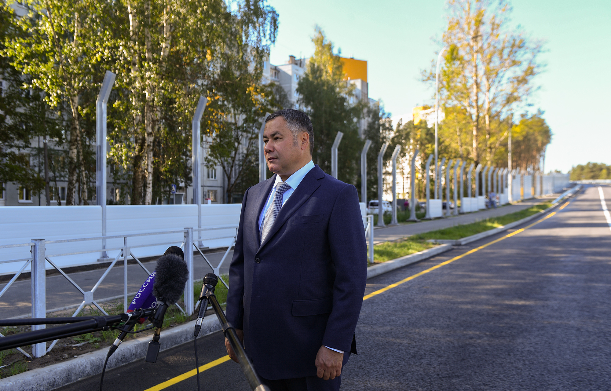 В Твери оценили готовность нового путепровода на улице Фрунзе
