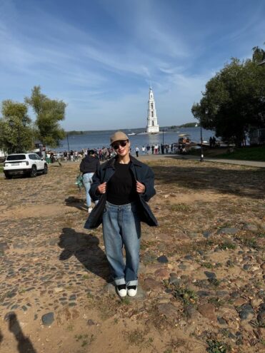 Тина Канделаки посетила город Калязин