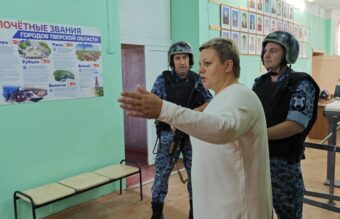 В Тверской области отработали освобождение школьников от террористов