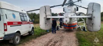 Вертолет санавиации доставил 13-летнюю девочку из Осташкова в Тверь Вертолет санавиации доставил 13-летнюю девочку из Осташкова в Тверь