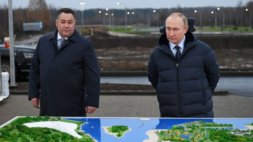 Визиты в Тверскую область: когда и зачем президент Владимир Путин приезжал в регион
