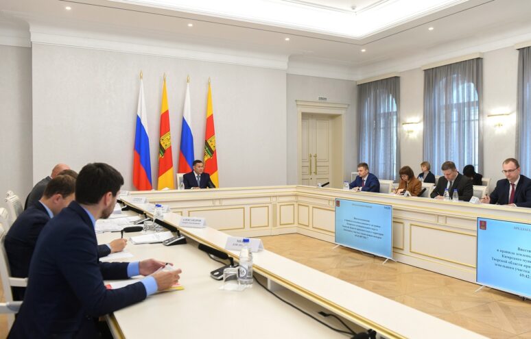 Губернатор Игорь Руденя провёл заседание президиума Правительства Тверской области