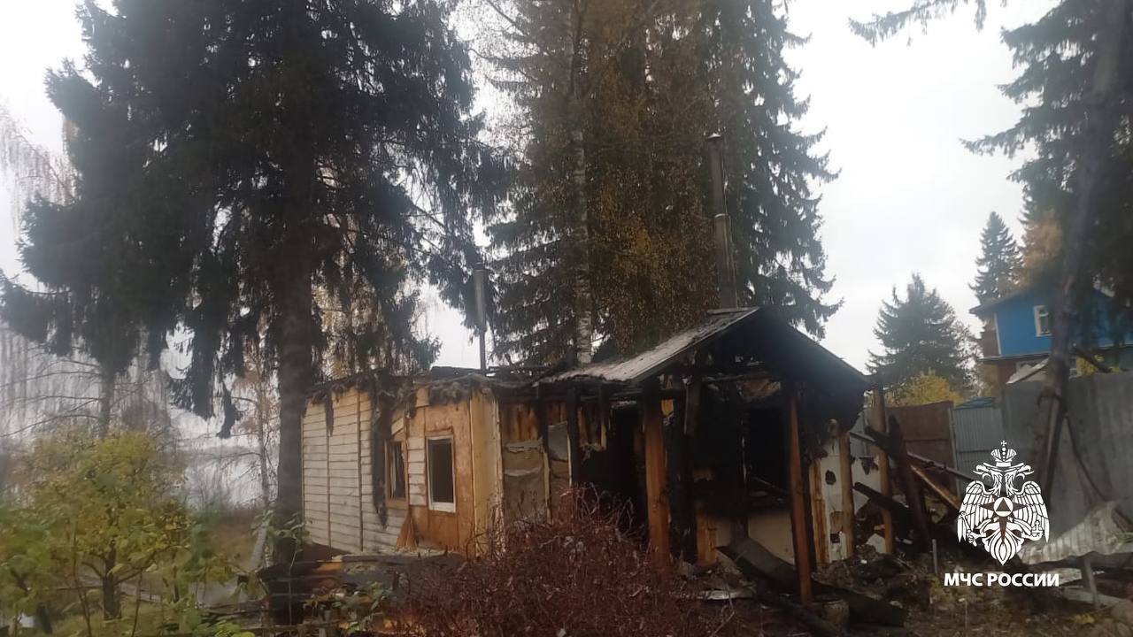 Сильный ветер стал причиной пожара в Тверской области