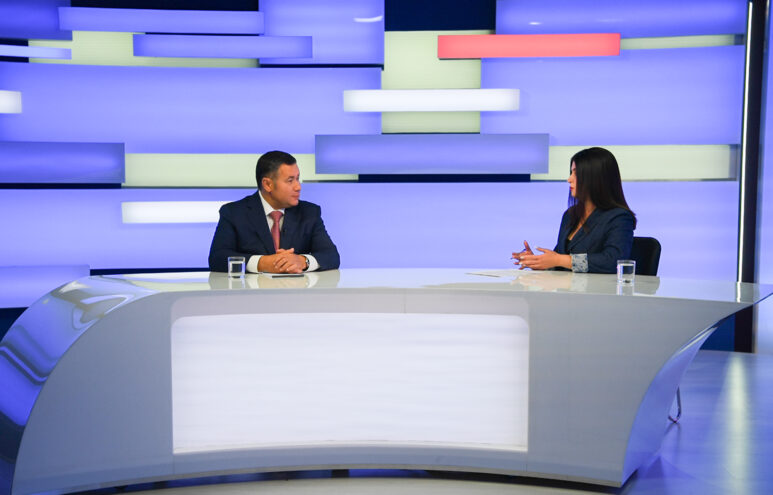 Губернатор Игорь Руденя ответил на актуальные вопросы в прямом эфире телеканала «Россия 24» Тверь