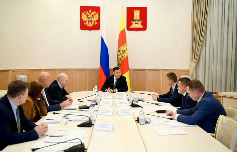 Игорь Руденя провёл совещание по вопросам деятельности Правительства Тверской области