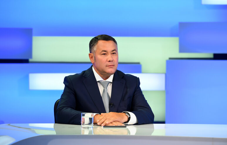 Губернатор Игорь Руденя в прямом эфире расскажет о восстановлении Торопца