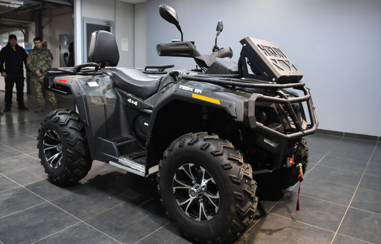 Тверская область передала квадроцикл для бойцов 150-й гвардейской мотострелковой дивизии Тверская область передала квадроцикл для бойцов 150-й гвардейской мотострелковой дивизии