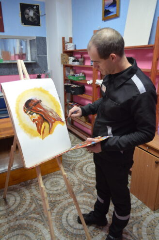 В Тверской области осуждённый написал образ Христа для конкурса православной живописи В Тверской области осуждённый написал образ Христа для конкурса православной живописи