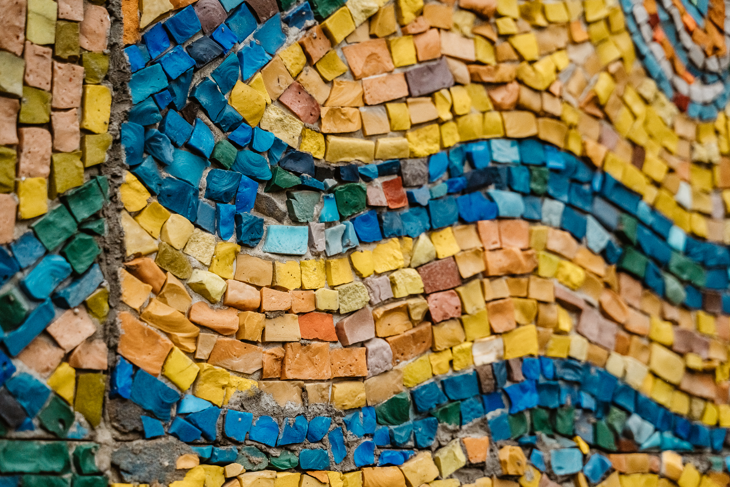 Блогер показал уникальную мозаику в центре Твери