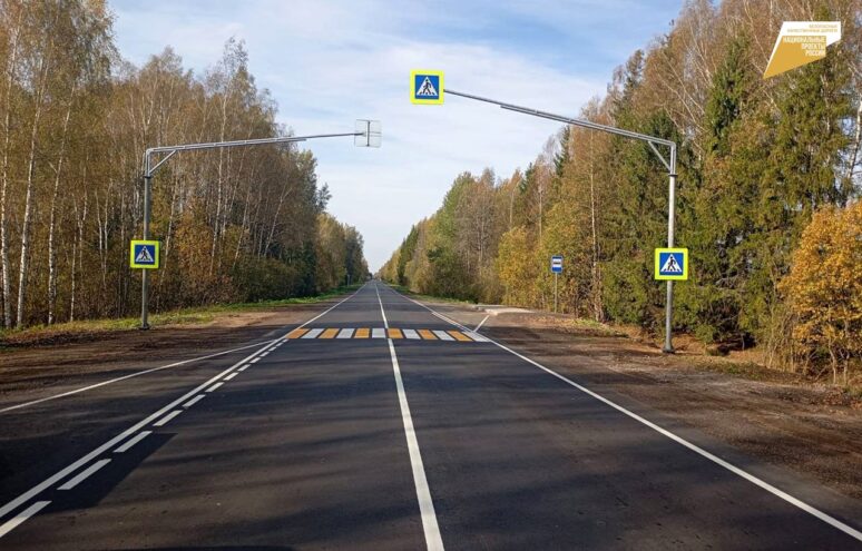 В Тверской области отремонтировали часть дороги Бежецк – Кесова Гора – Кашин