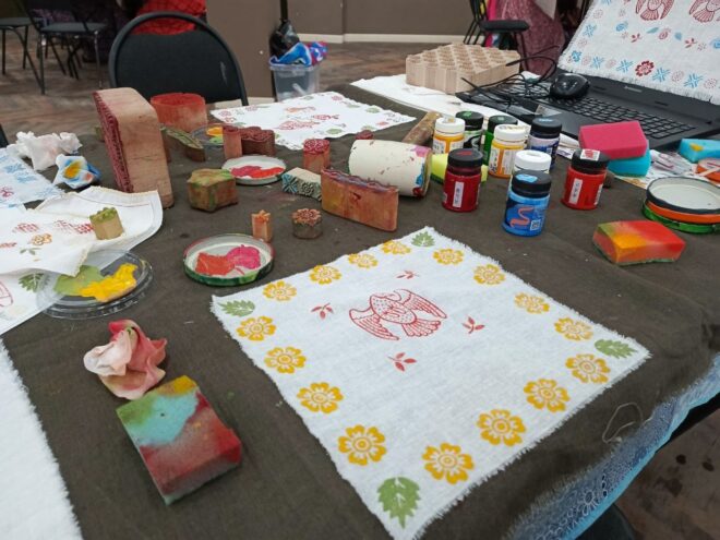 В тверском Доме народного творчества стартует проект "Тверская набойка - забытое ремесло" В тверском Доме народного творчества стартует проект "Тверская набойка - забытое ремесло"