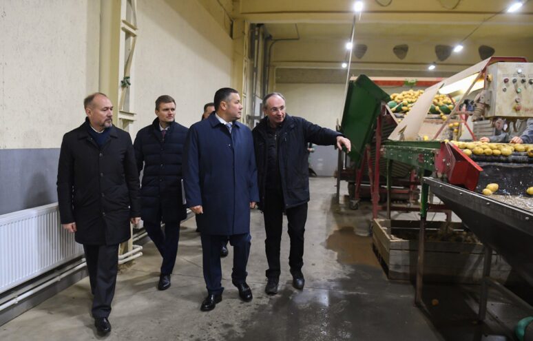 Губернатор Игорь Руденя провёл встречу с представителями АПК Тверской области Губернатор Игорь Руденя провёл встречу с представителями АПК Тверской области