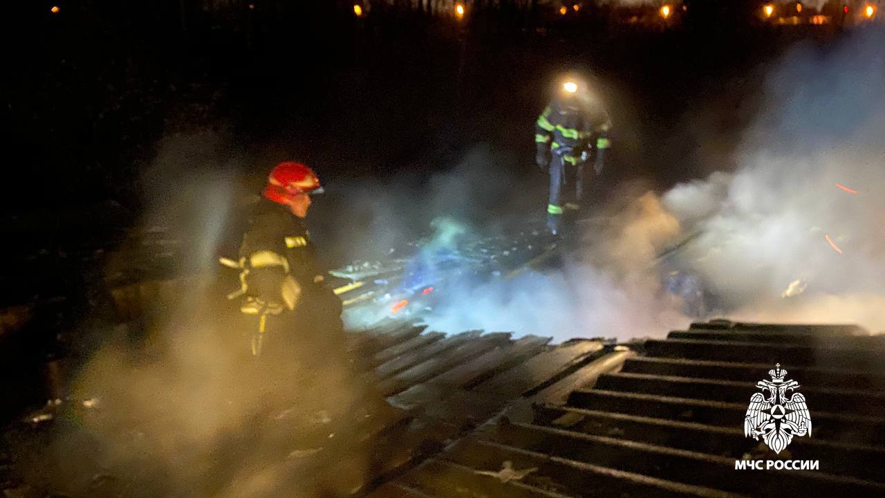 В Тверской области произошел пожар из-за аварийного режима работы электрооборудования