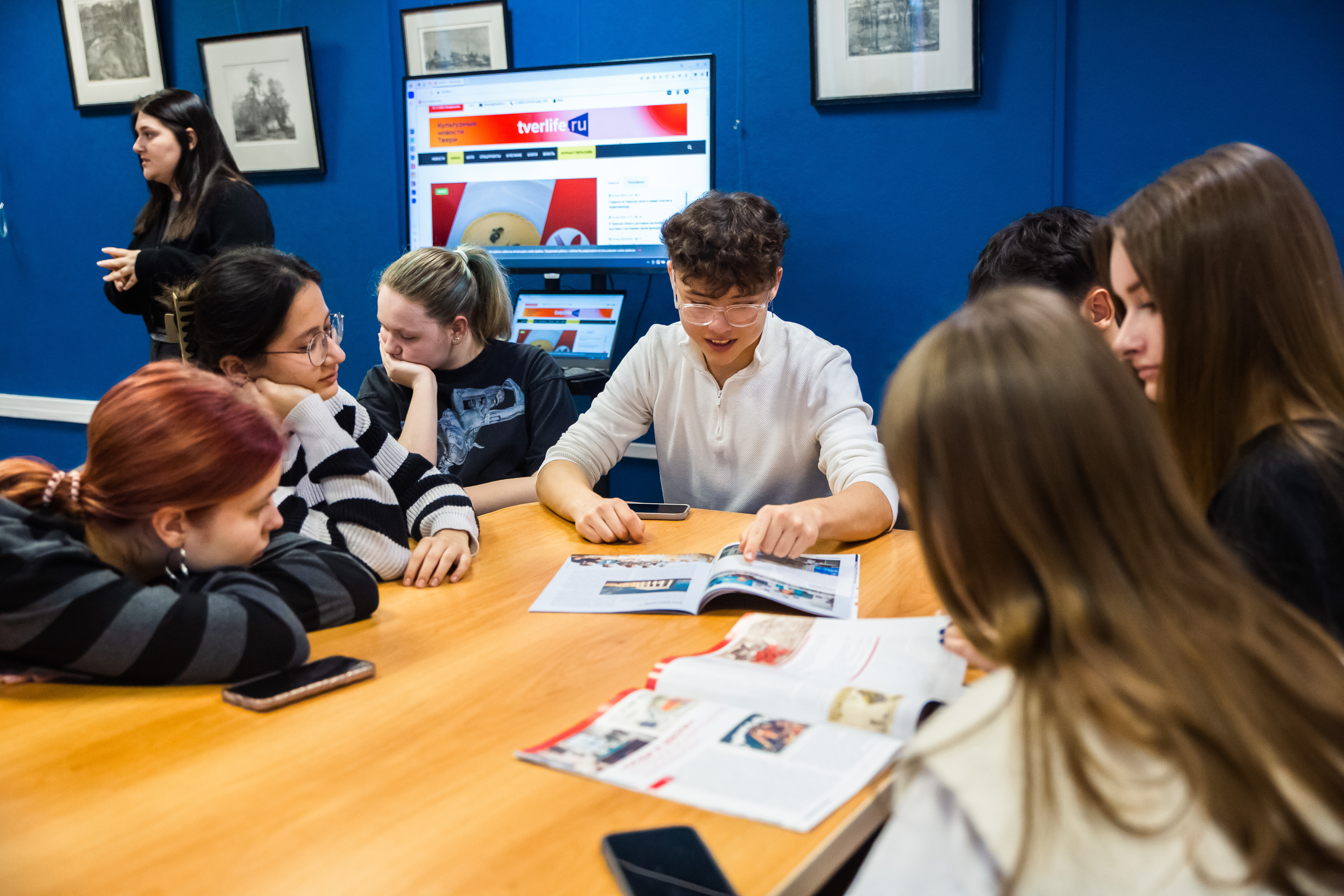 Медиахолдинг РИА «Верхневолжье» вновь провёл профориентационную встречу для тверских школьников