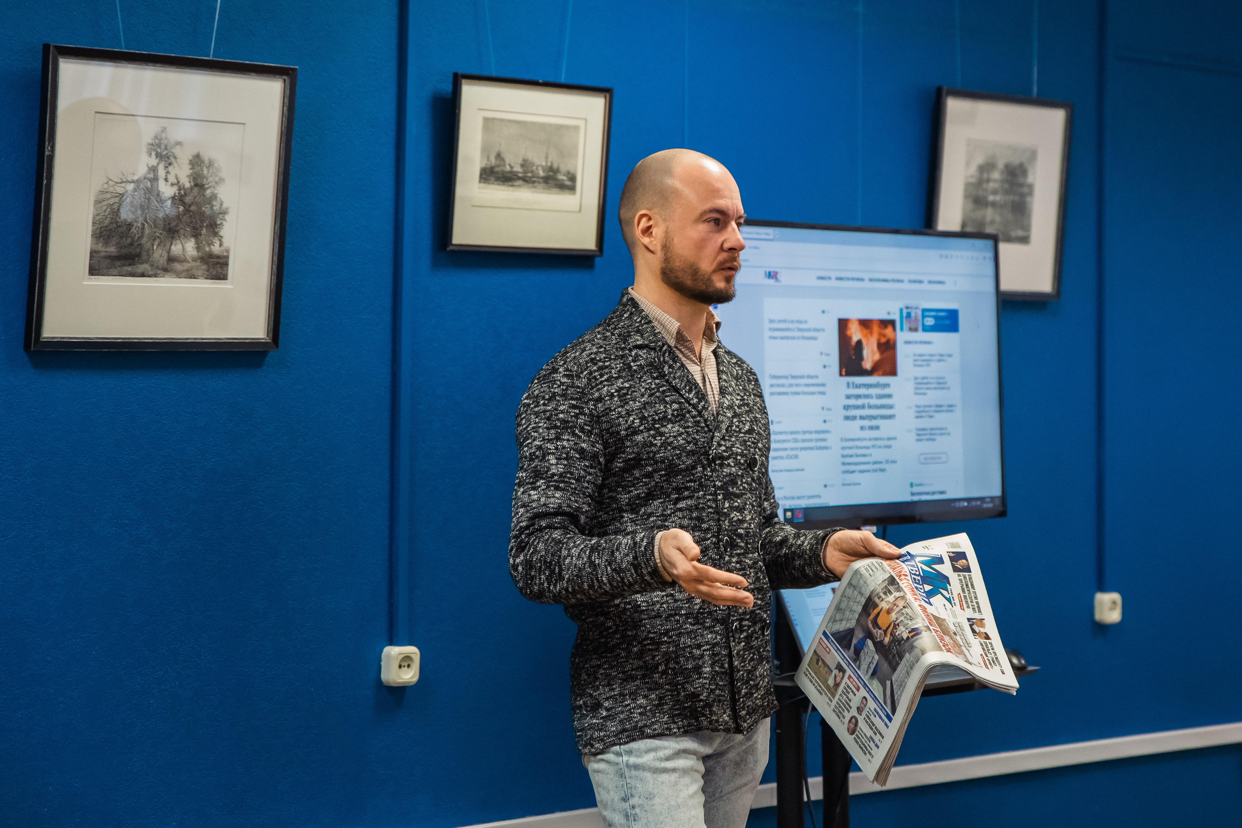 Медиахолдинг РИА «Верхневолжье» вновь провёл профориентационную встречу для тверских школьников