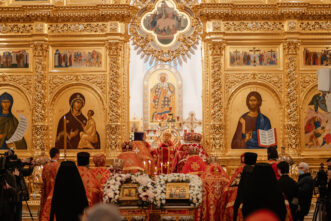 Память Михаила Тверского почтили в главном соборе Твери