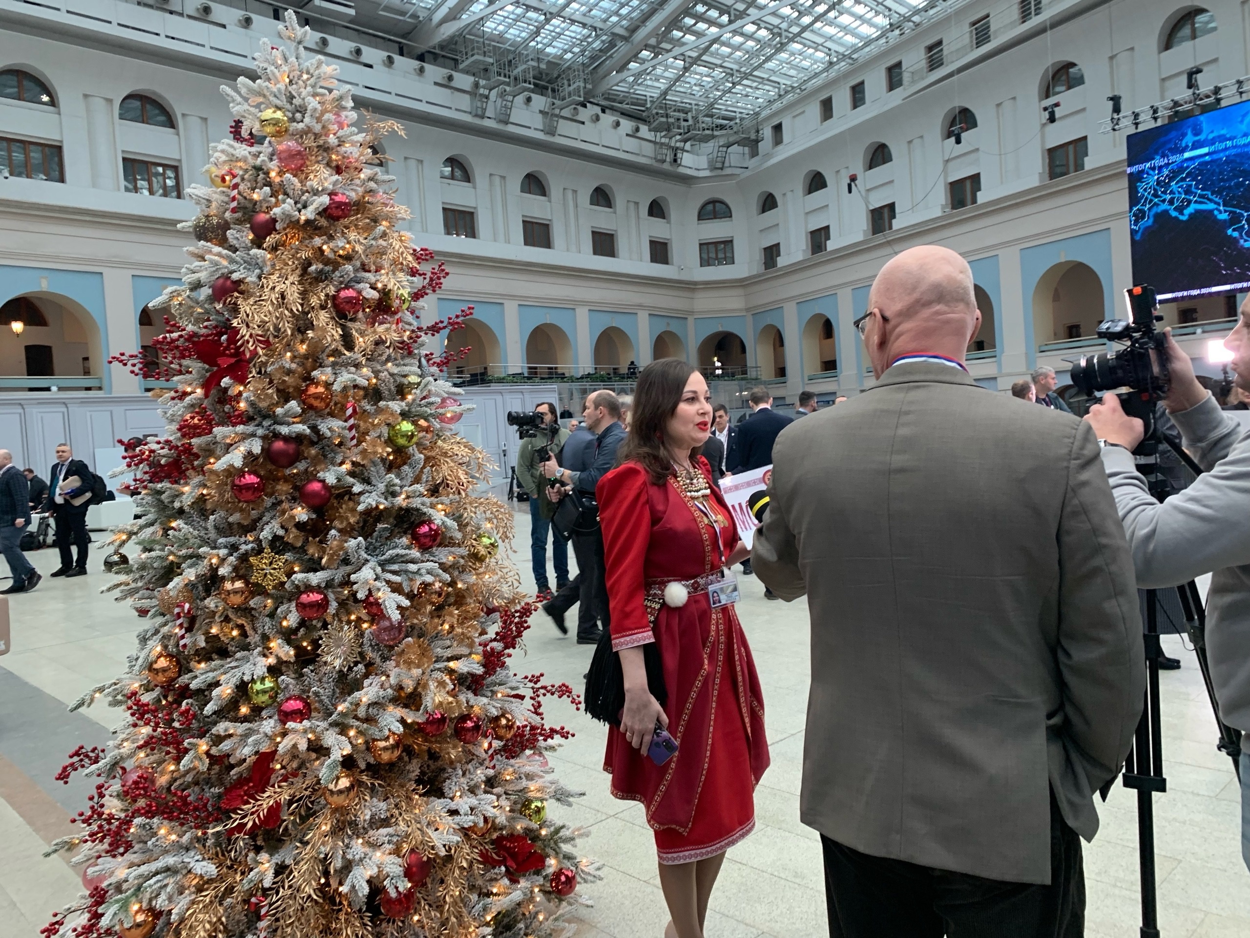 Президент России Владимир Путин подведёт итоги года в прямом эфире