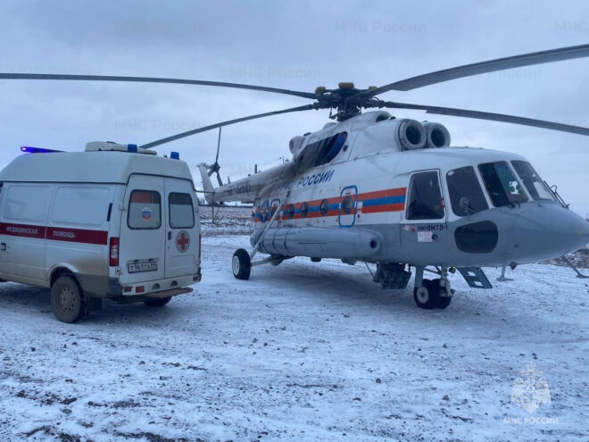Пациента из Бежецкого округа на вертолете доставили в Тверь Пациента из Бежецкого округа на вертолете доставили в Тверь
