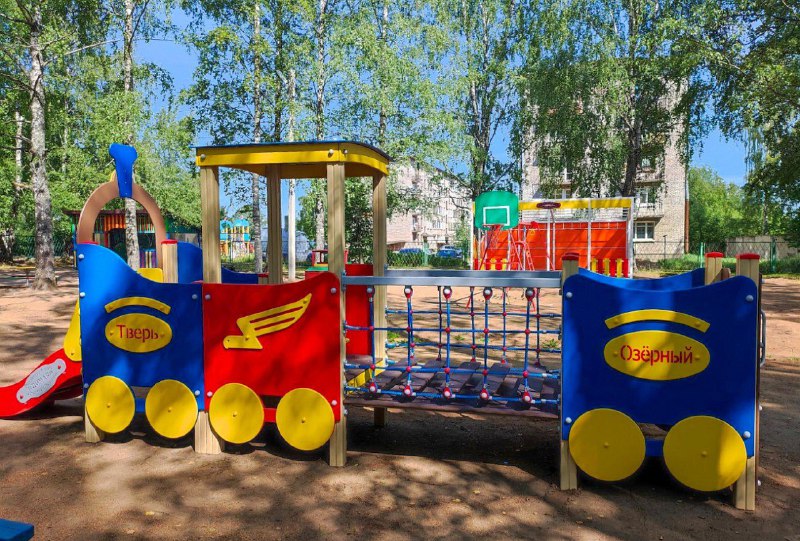 В 2025 году в 49 детских садах Тверской области появятся новые игровые комплексы В 2025 году в 49 детских садах Тверской области появятся новые игровые комплексы