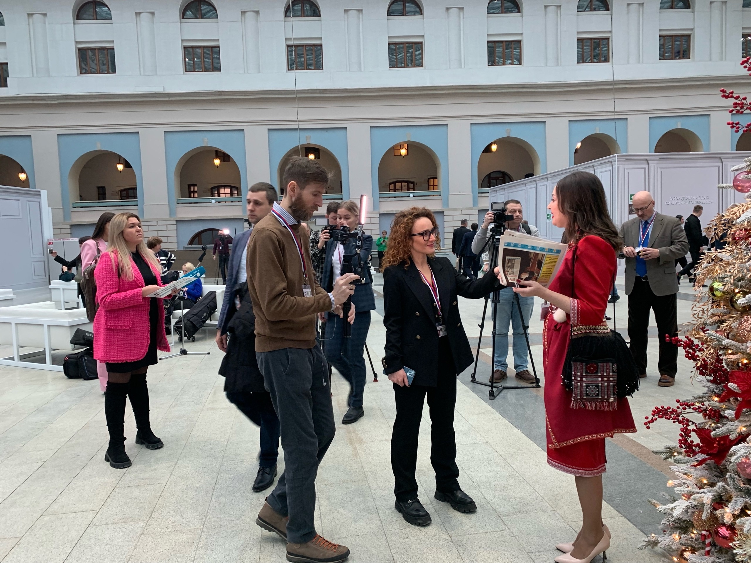 Президент России Владимир Путин подведёт итоги года в прямом эфире