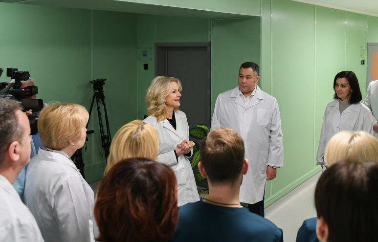 Игорь Руденя рассказал интересные подробности визита Татьяны Голиковой в Тверскую область 12 декабря в прямом эфире на телеканале «Россия 24» Тверь губернатор Игорь Руденя вновь ответил на актуальные вопросы жителей региона