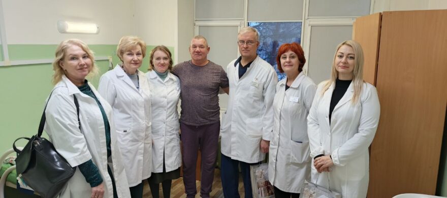 В областной клинической больнице Твери поздравили участников СВО В областной клинической больнице Твери поздравили участников СВО