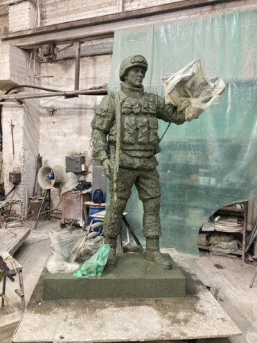 Появилась фотография памятника, который установят в Ржеве