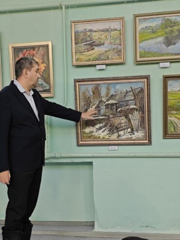 В андреапольском ДК стартовал первый в 2025 году выставочный проект В андреапольском ДК стартовал первый в 2025 году выставочный проект