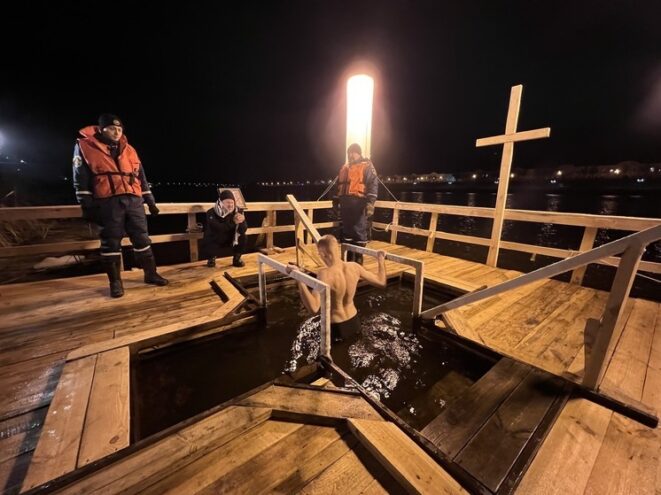 Как с Твери прошли крещенские купания