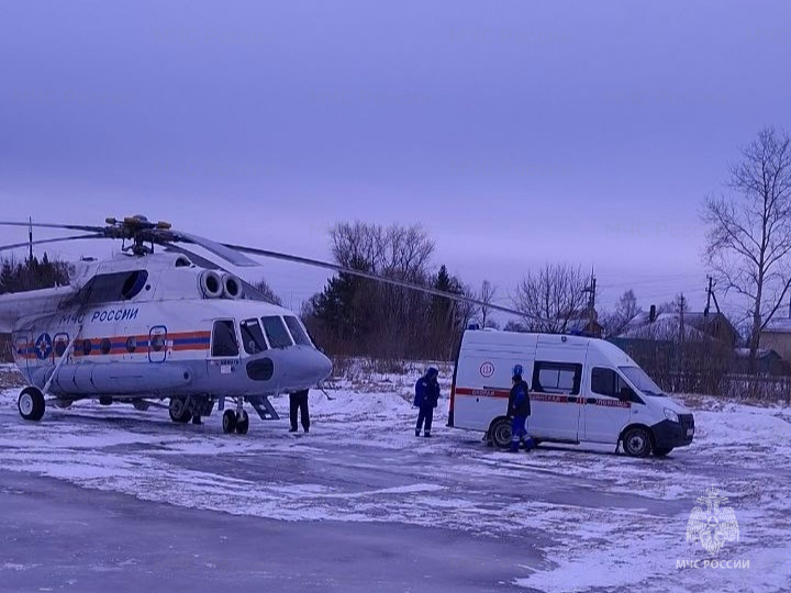 В Тверь на вертолете доставили пациента из Кашинского округа В Тверь на вертолете доставили пациента из Кашинского округа