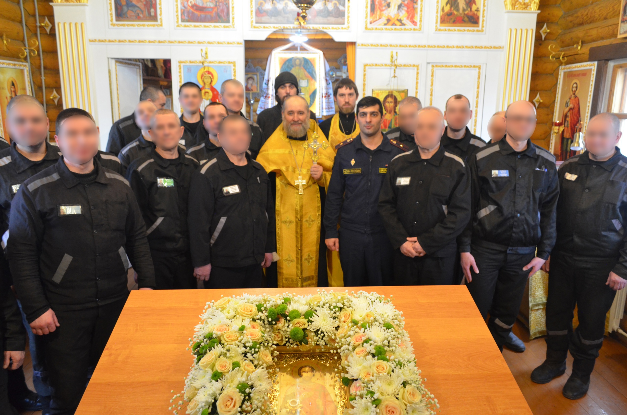 В Тверской области осуждённым привезли икону с частицей мощей святого князя Александра Невского
