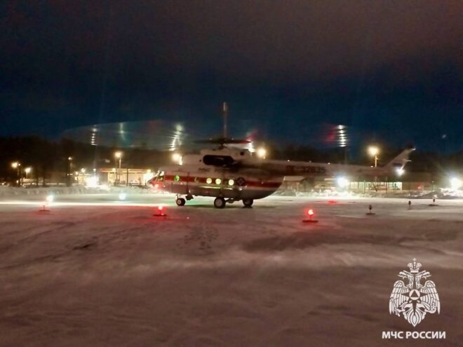 Вертолет МЧС совершил экстренный вылет в Нелидовский округ Вертолет МЧС совершил экстренный вылет в Нелидовский округ